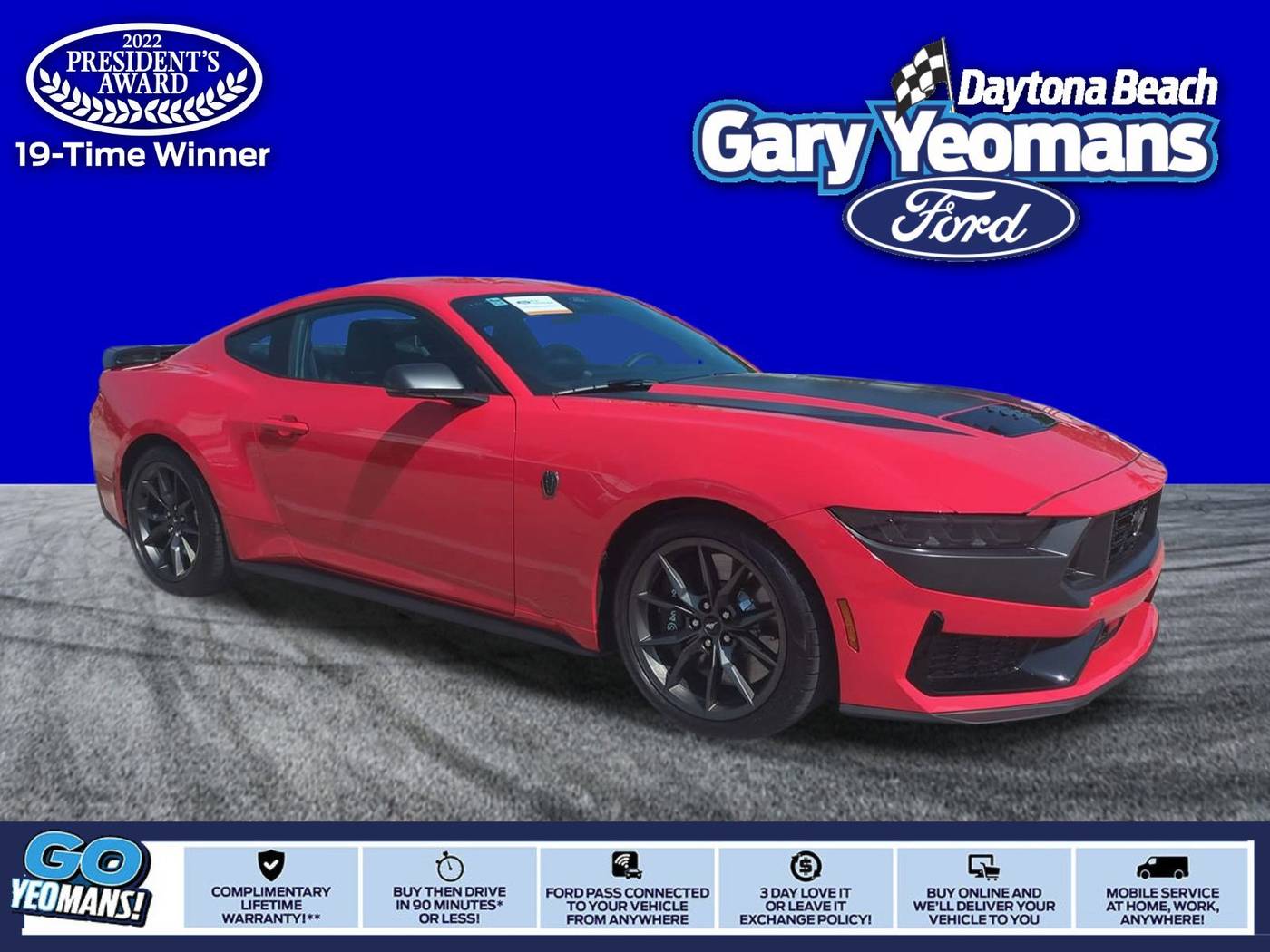 2024 Ford Mustang Dark Horse — Coupe — 518 mi — Daytona Beach, FL