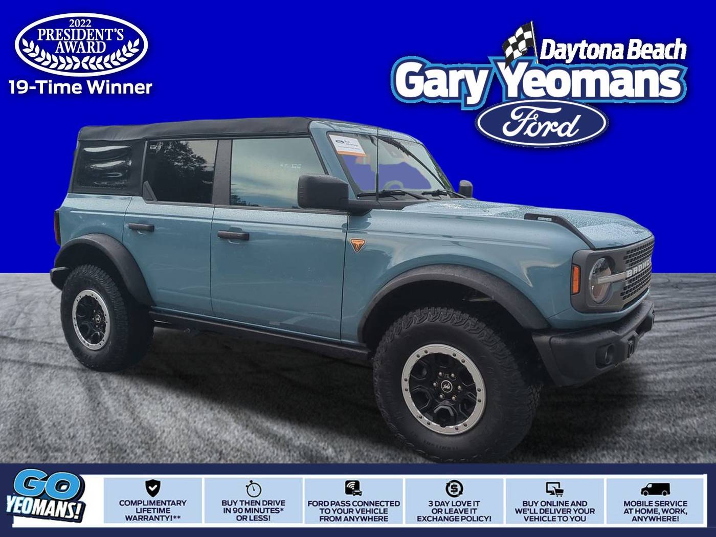 2023 Ford Bronco Badlands — SUV — 16,806 mi — Daytona Beach, FL