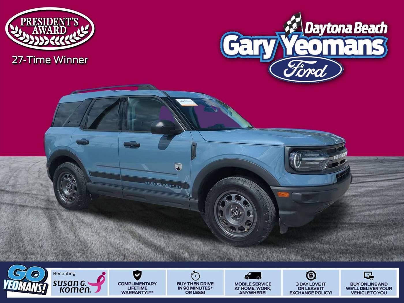 2024 Ford Bronco Sport Big Bend — SUV — 52,216 mi — Daytona Beach, FL