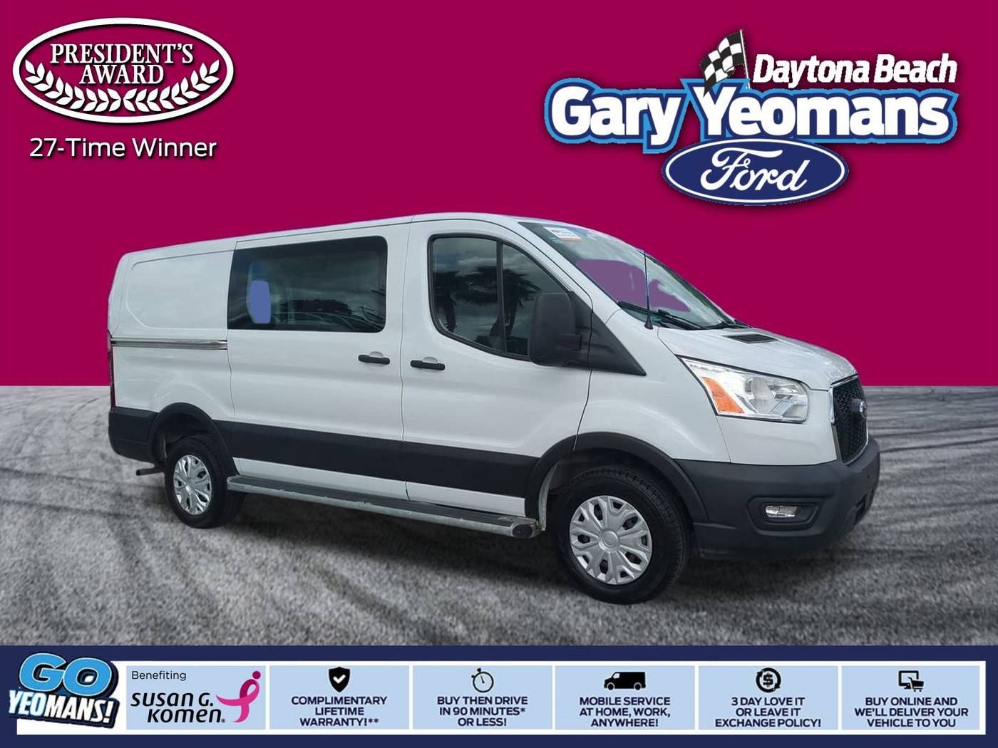 2021 Ford Transit Cargo Van T-250 — Cargo Van — 41,427 mi — Daytona Beach, FL