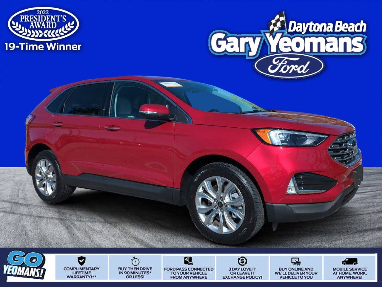 2024 Ford Edge Titanium — SUV — 7,093 mi — Daytona Beach, FL