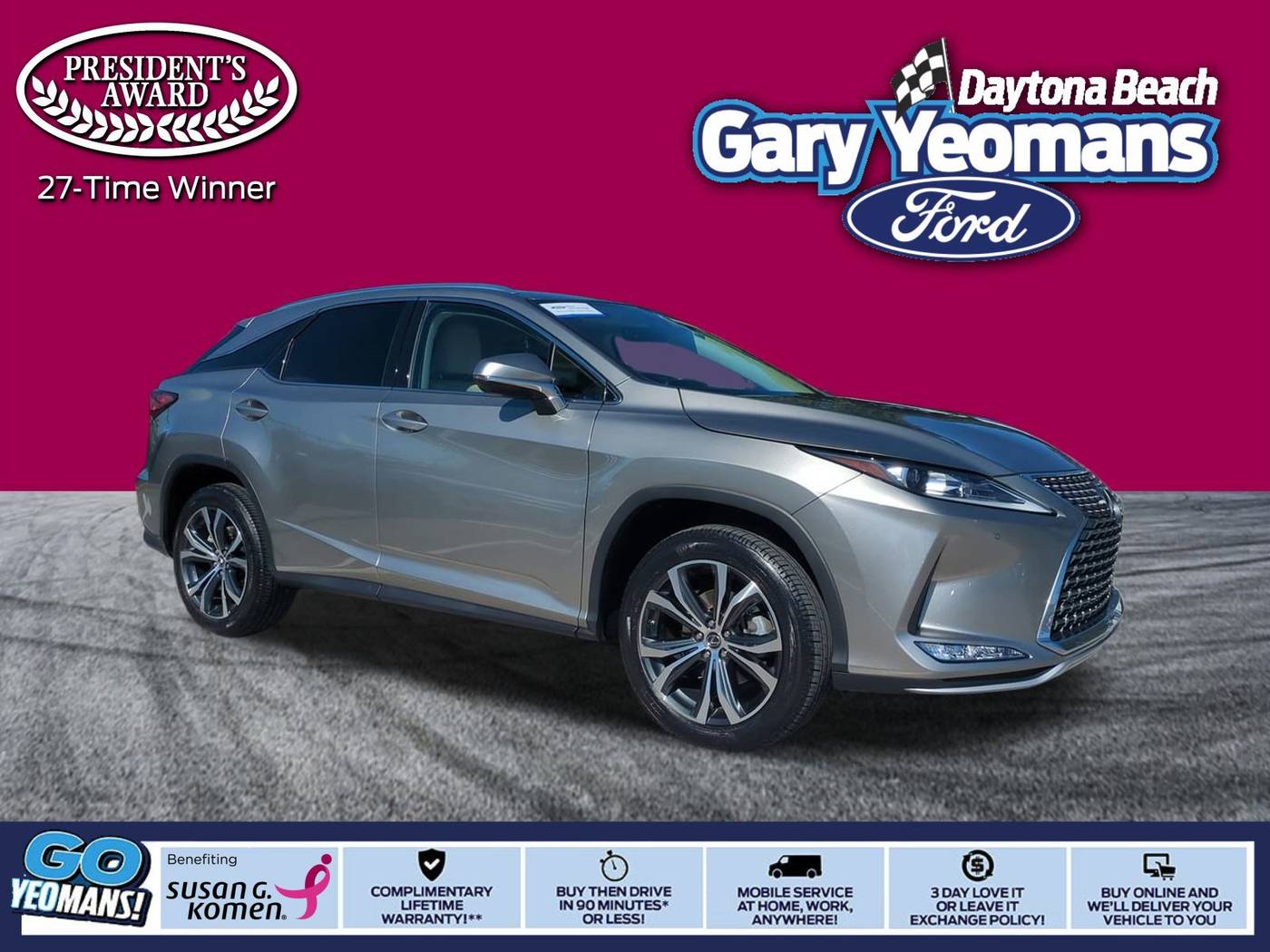 2022 Lexus RX RX 350 — SUV — 33,669 mi — Daytona Beach, FL