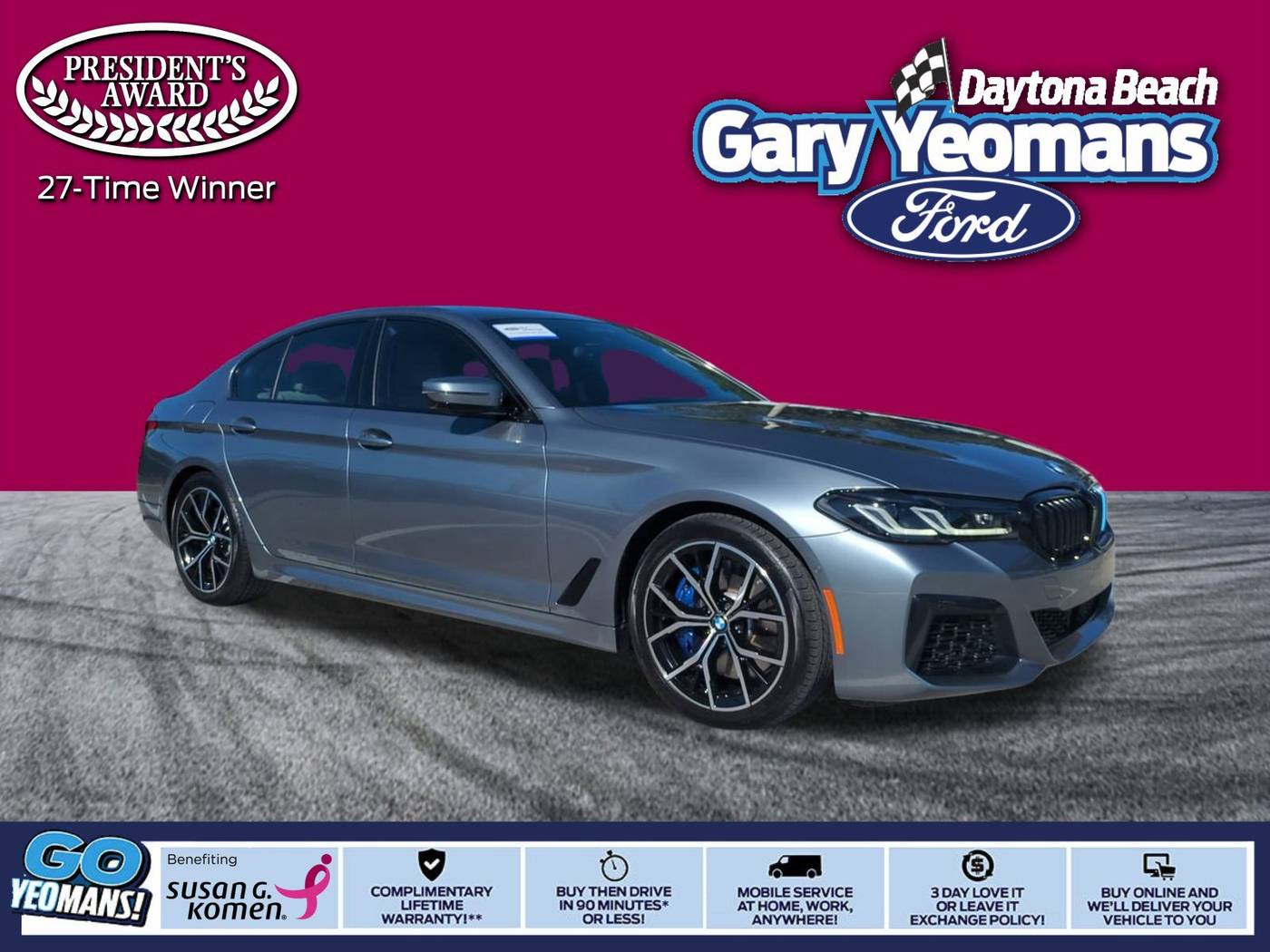 2022 BMW 5 Series 540i — Sedan — 22,059 mi — Daytona Beach, FL
