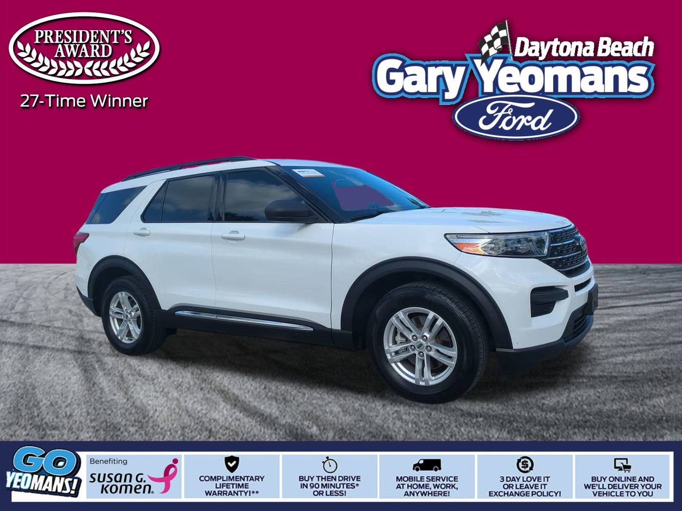 2020 Ford Explorer XLT — SUV — 61,737 mi — Daytona Beach, FL