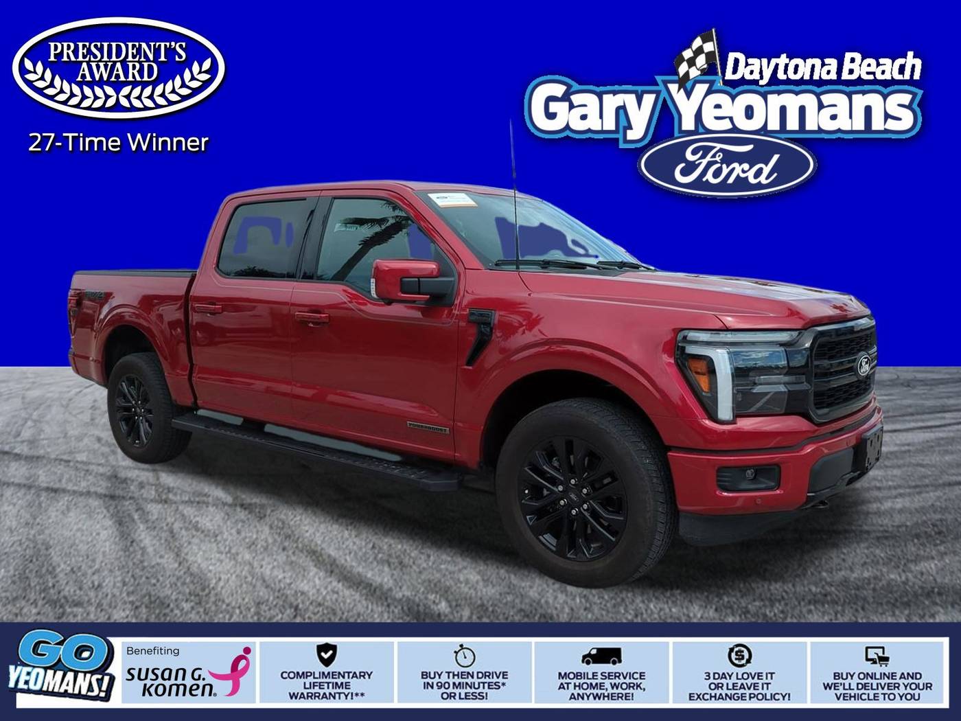 2025 Ford F-150 LARIAT — Pickup Truck — 9,776 mi — Daytona Beach, FL