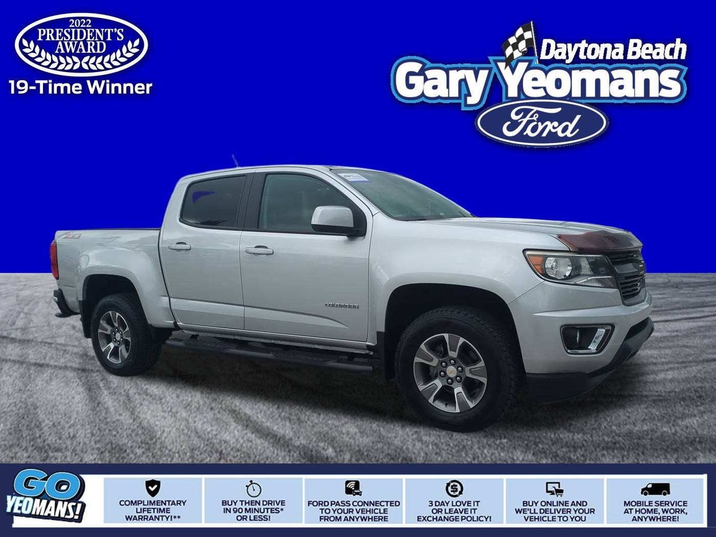 2017 Chevrolet Colorado Z71 — Pickup Truck — 54,322 mi — Daytona Beach, FL
