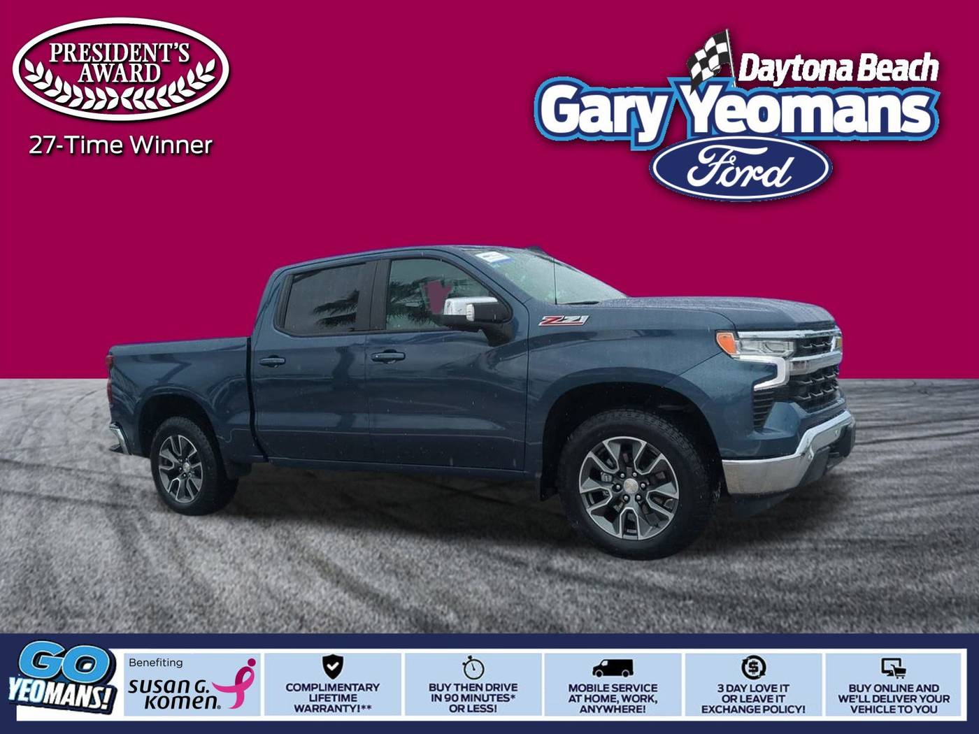 2024 Chevrolet Silverado 1500 LT — Pickup Truck — 14,465 mi — Daytona Beach, FL