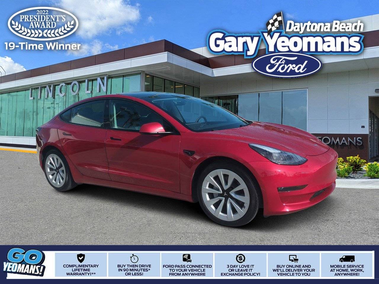 2021 Tesla Model 3 Long Range — Sedan — 12,300 mi — Daytona Beach, FL