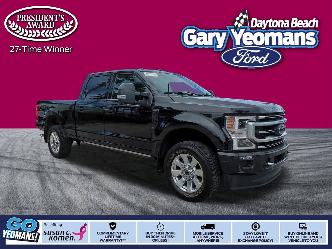 2022 Ford Super Duty F-250 Platinum — Pickup Truck — 13,833 mi — Daytona Beach, FL