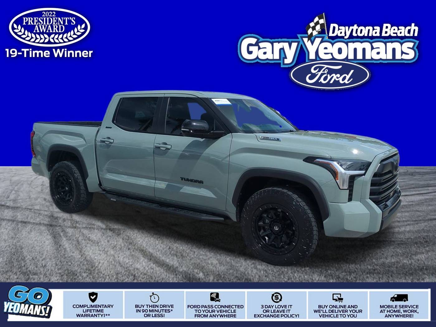 2025 Toyota Tundra Hybrid Limited — Pickup Truck — 4,558 mi — Daytona Beach, FL