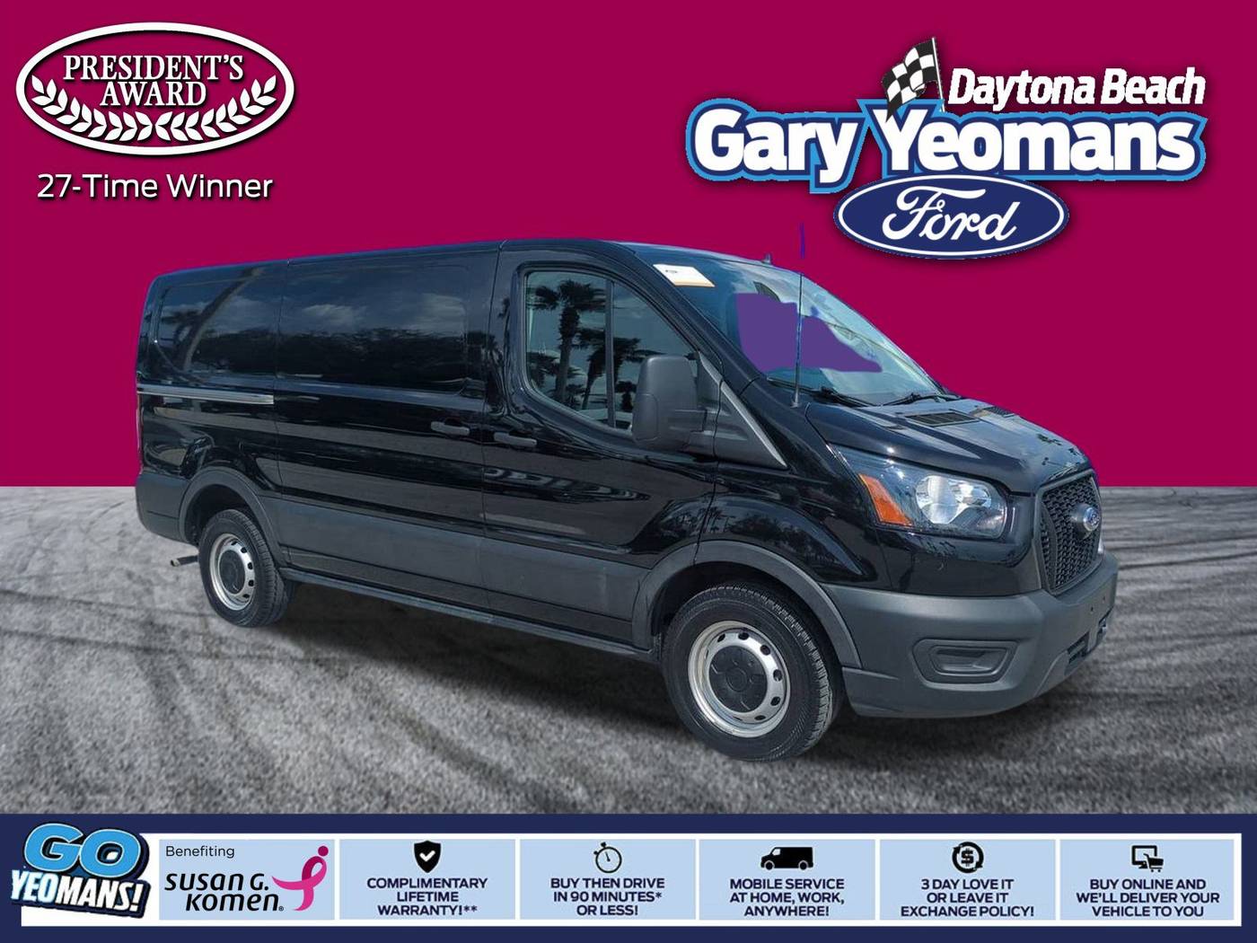 2023 Ford Transit Cargo Van T-150 — Cargo Van — 14,286 mi — Daytona Beach, FL