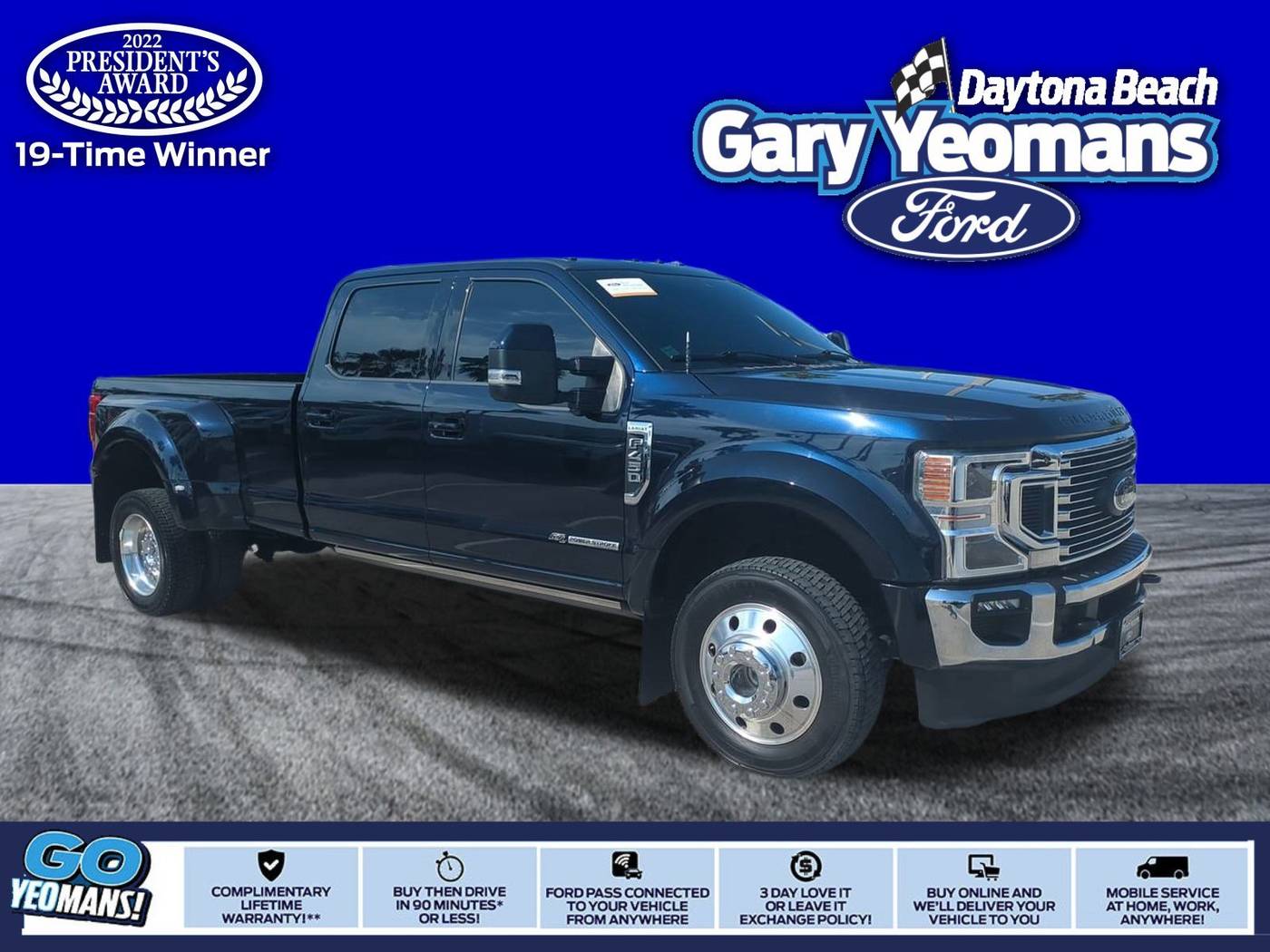 2022 Ford Super Duty F-450 LARIAT — Pickup Truck — 28,317 mi — Daytona Beach, FL