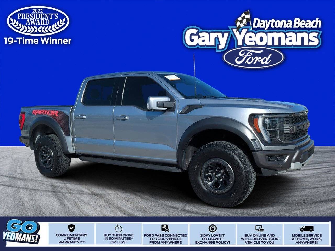 2022 Ford F-150 Raptor — Pickup Truck — 55,157 mi — Daytona Beach, FL