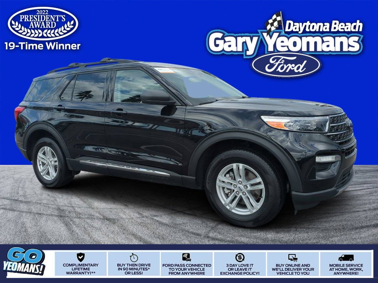 2022 Ford Explorer XLT — SUV — 12,131 mi — Daytona Beach, FL