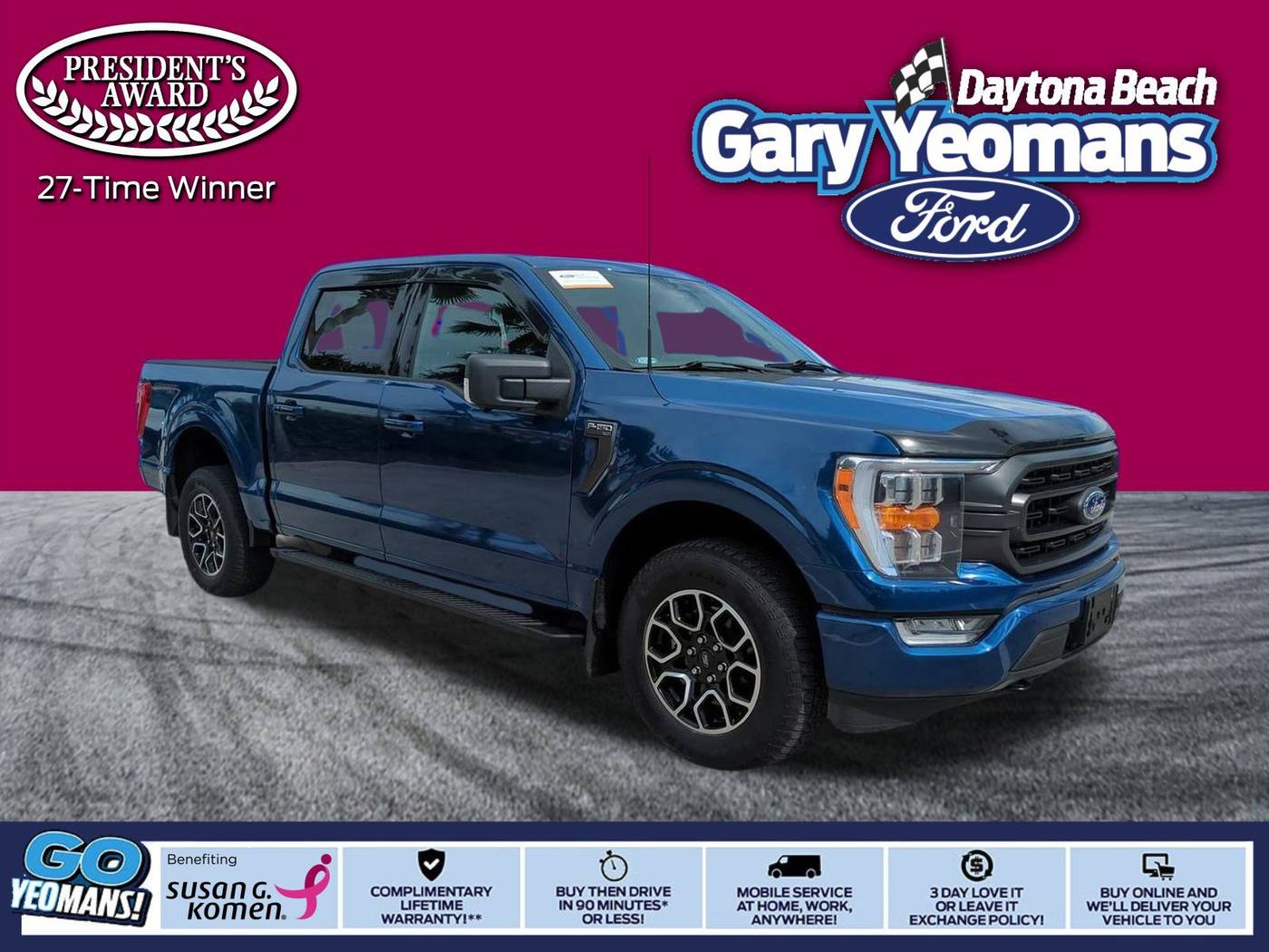 2022 Ford F-150 XLT — Pickup Truck — 11,378 mi — Daytona Beach, FL