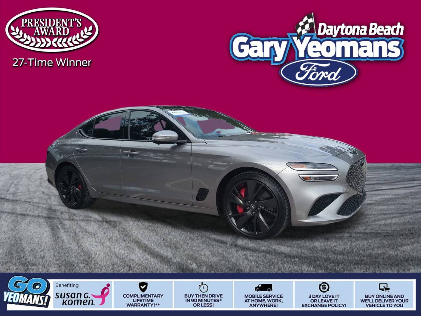 2023 Genesis G70 3.3T — Sedan — 2,036 mi — Daytona Beach, FL