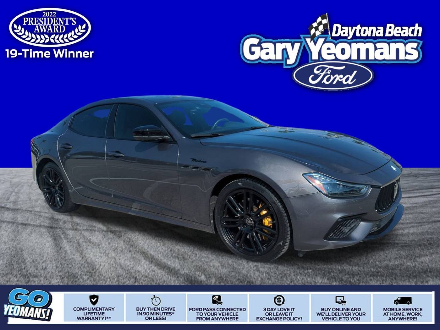 2023 Maserati Ghibli Modena — Sedan — 24,091 mi — Daytona Beach, FL