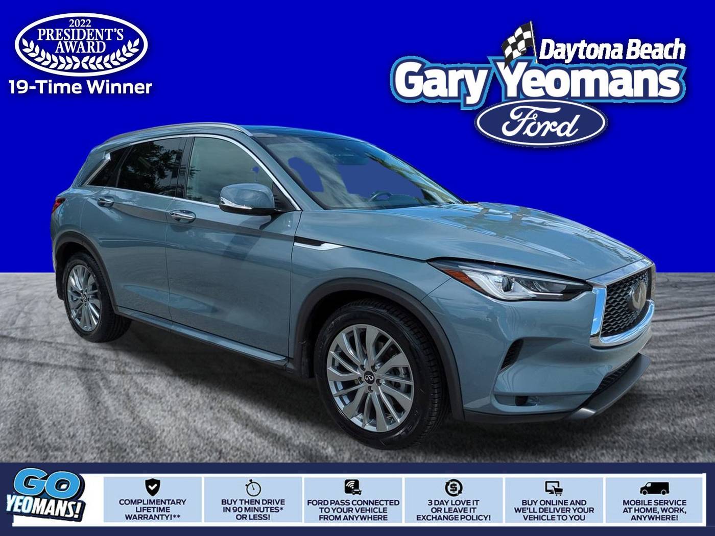 2023 INFINITI QX50 LUXE — SUV — 32,157 mi — Daytona Beach, FL
