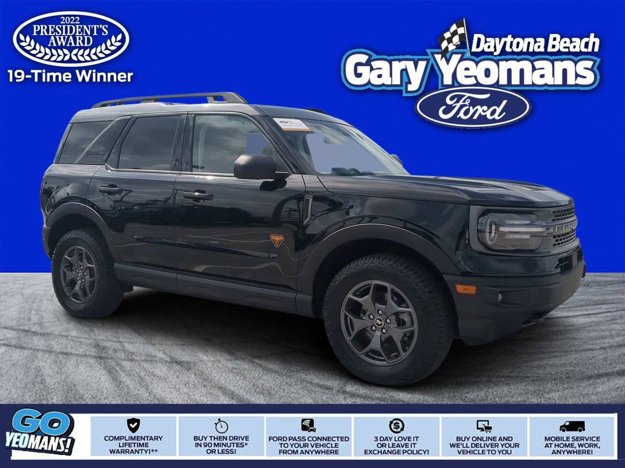 2021 Ford Bronco Sport Badlands — SUV — 43,309 mi — Daytona Beach, FL