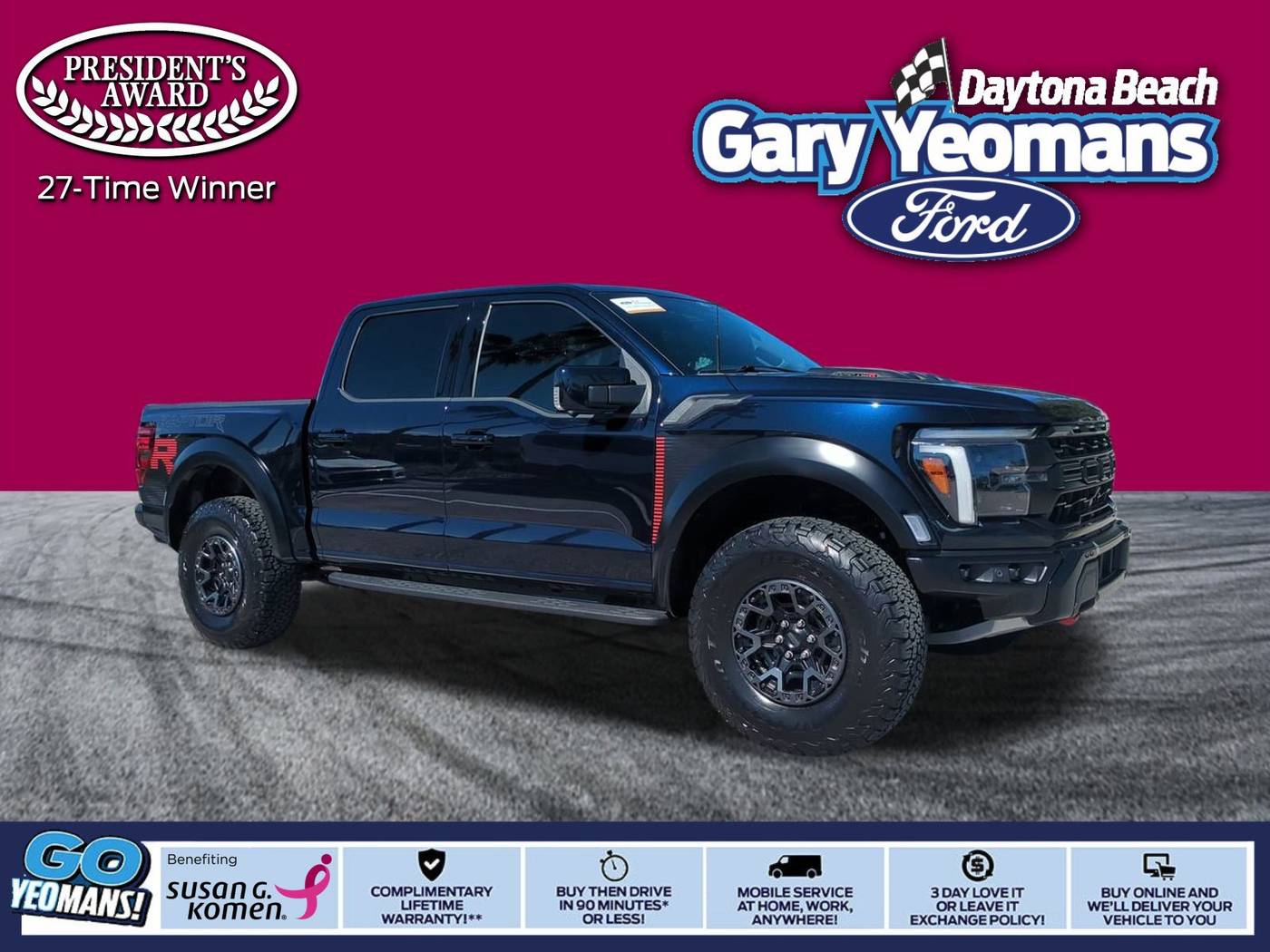 2025 Ford F-150 Raptor — Pickup Truck — 4,990 mi — Daytona Beach, FL