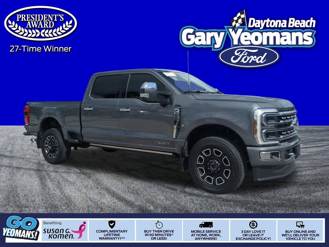 2024 Ford Super Duty F-350 Platinum — Pickup Truck — 27,193 mi — Daytona Beach, FL