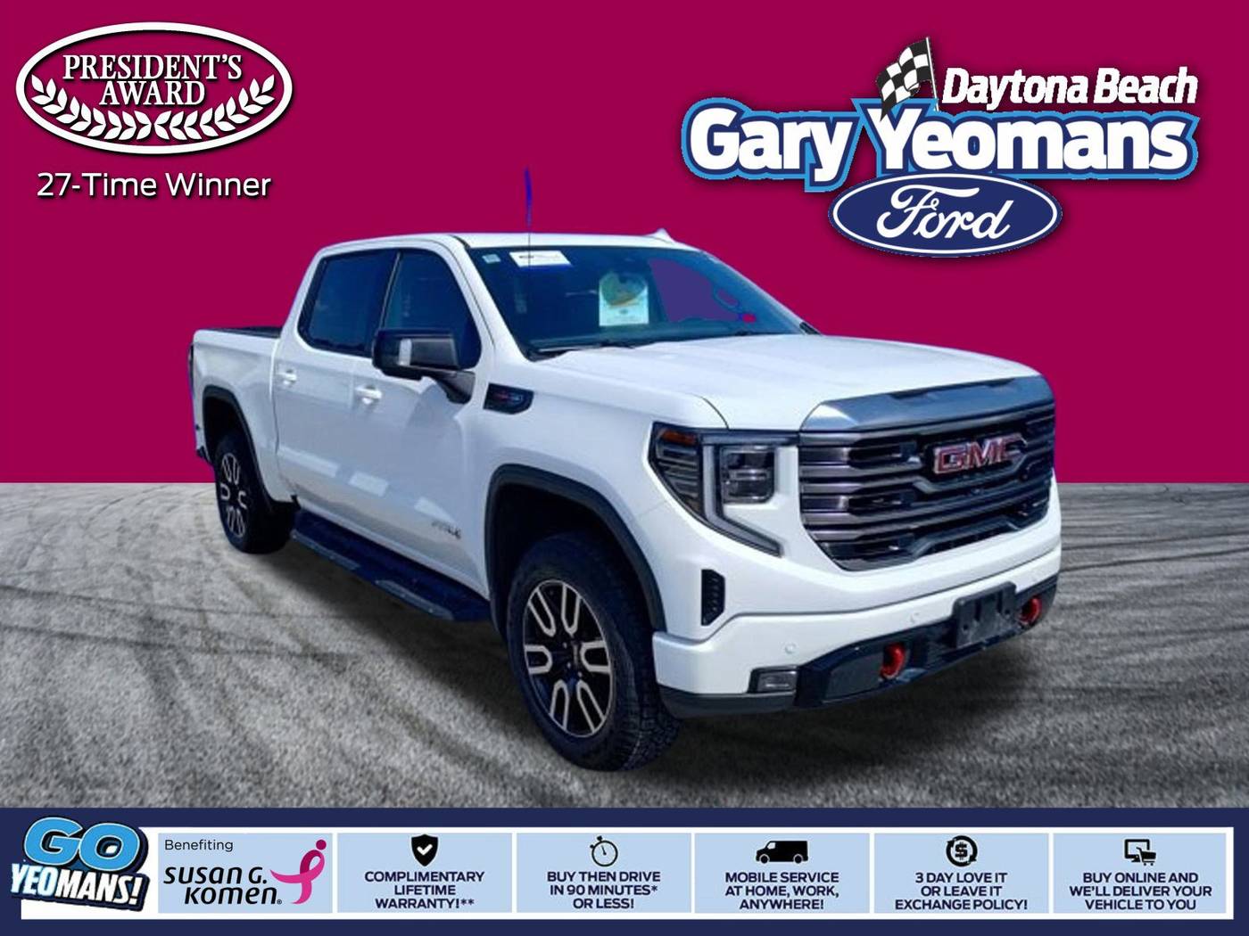 2023 GMC Sierra 1500 AT4 — Pickup Truck — 30,169 mi — Daytona Beach, FL