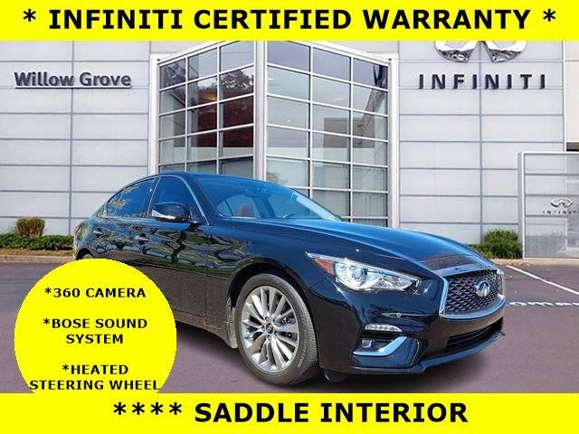 2023 INFINITI Q50 LUXE — Sedan — 17,027 mi — Willow Grove, PA