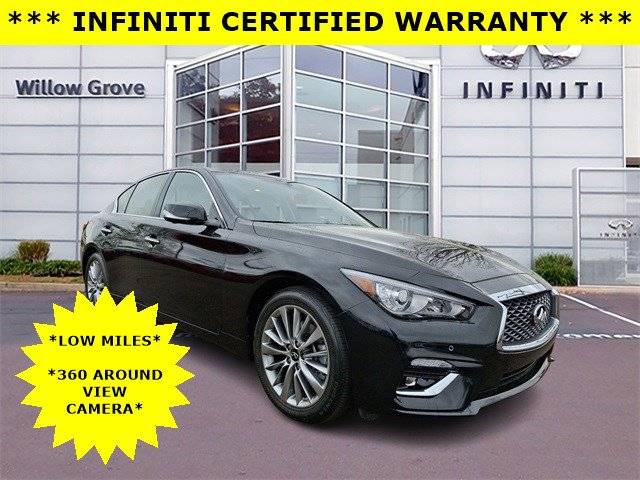 2023 INFINITI Q50 LUXE — Sedan — 10,802 mi — Willow Grove, PA