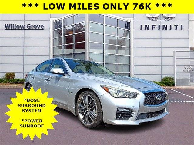 2014 INFINITI Q50 Hybrid Sport — Sedan — 72,761 mi — Willow Grove, PA