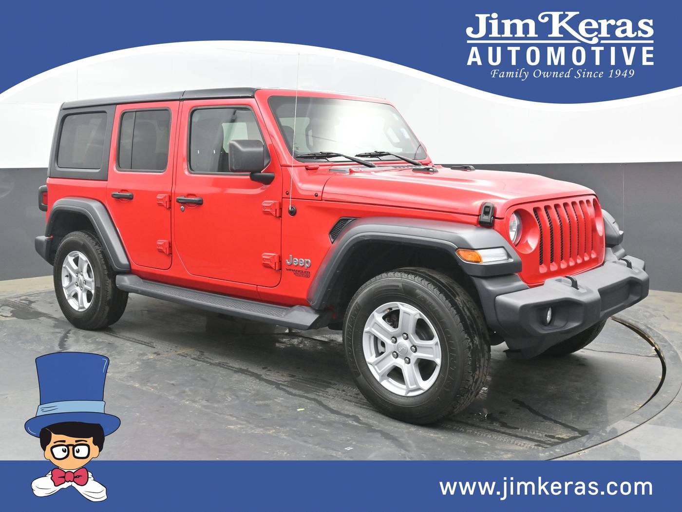 2020 Jeep Wrangler Sport S — SUV — 76,223 mi — Memphis, TN