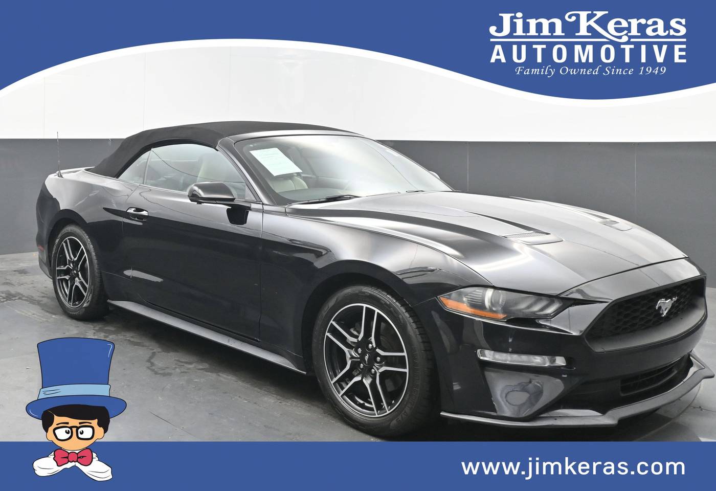 2019 Ford Mustang EcoBoost Premium — Convertible — 61,817 mi — Memphis, TN