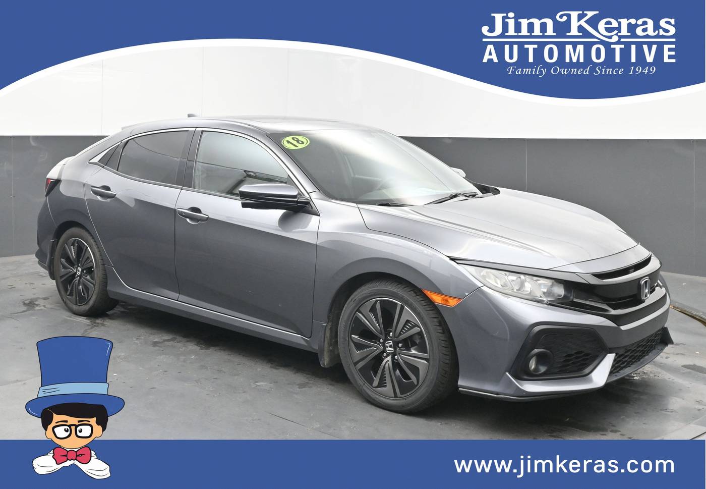 2018 Honda Civic EX — Hatchback — 97,415 mi — Memphis, TN