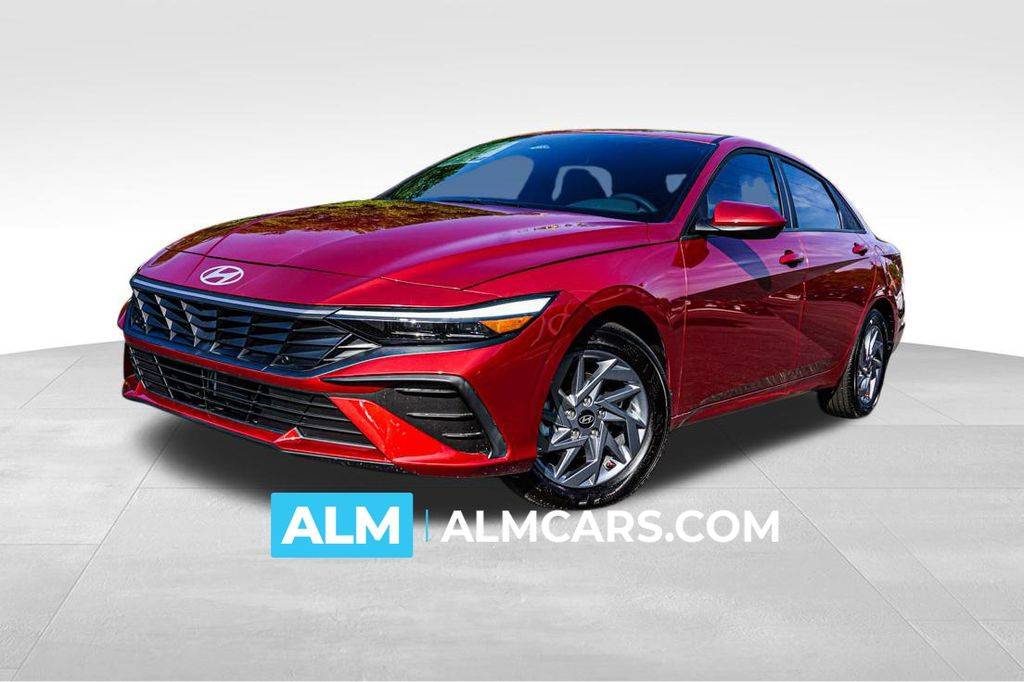 2024 Hyundai Elantra Hybrid Blue — Sedan — 6,064 mi — Marietta, GA