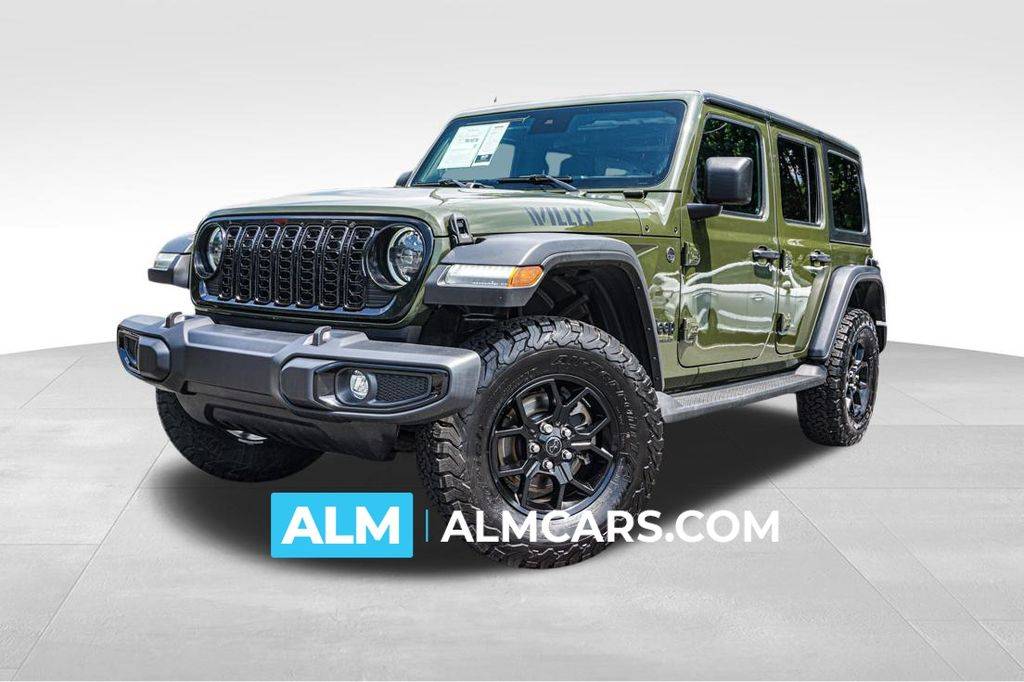 2024 Jeep Wrangler Willys — SUV — 9,489 mi — Marietta, GA