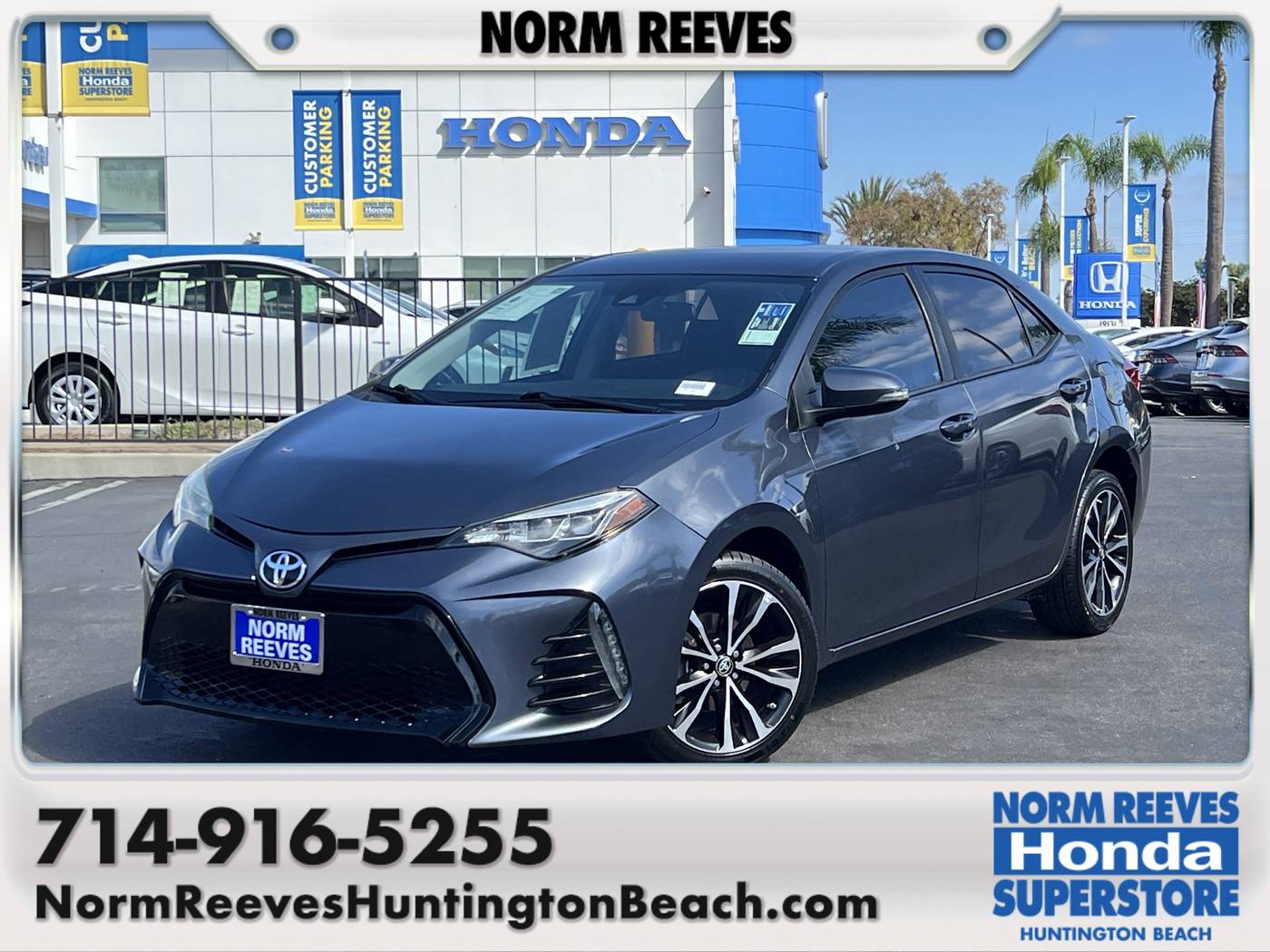 2017 Toyota Corolla SE — Sedan — 80,731 mi — Huntington Beach, CA