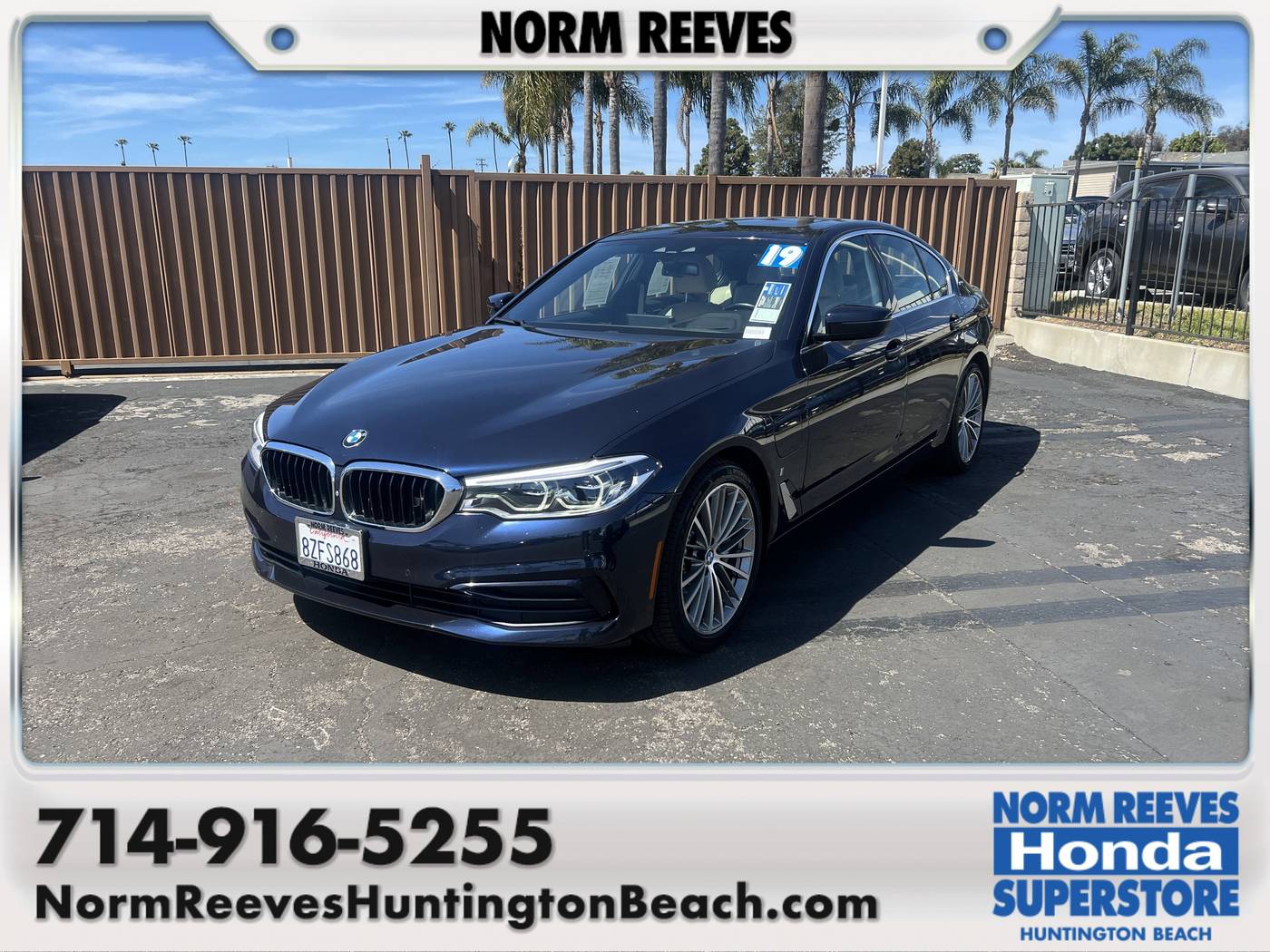 2019 BMW 5 Series 530e — Sedan — 35,564 mi — Huntington Beach, CA