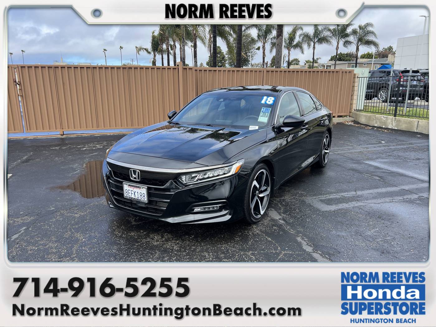2018 Honda Accord Sport — Sedan — 46,799 mi — Huntington Beach, CA