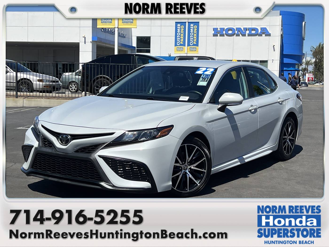 2022 Toyota Camry SE — Sedan — 56,300 mi — Huntington Beach, CA