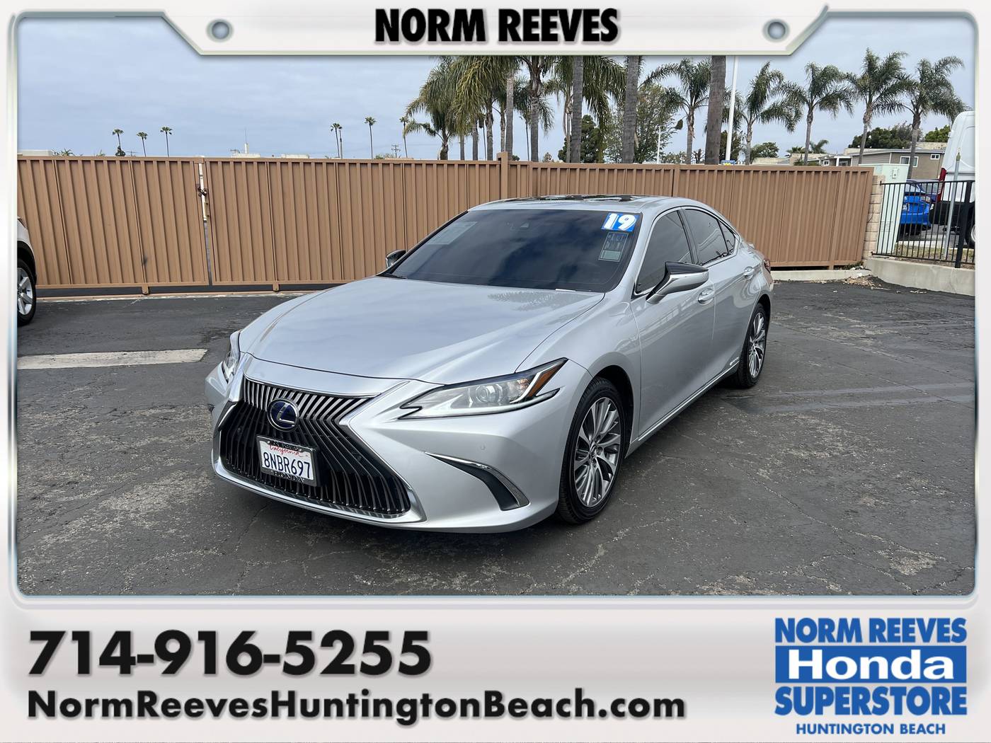 2019 Lexus ES ES 300h — Sedan — 65,831 mi — Huntington Beach, CA