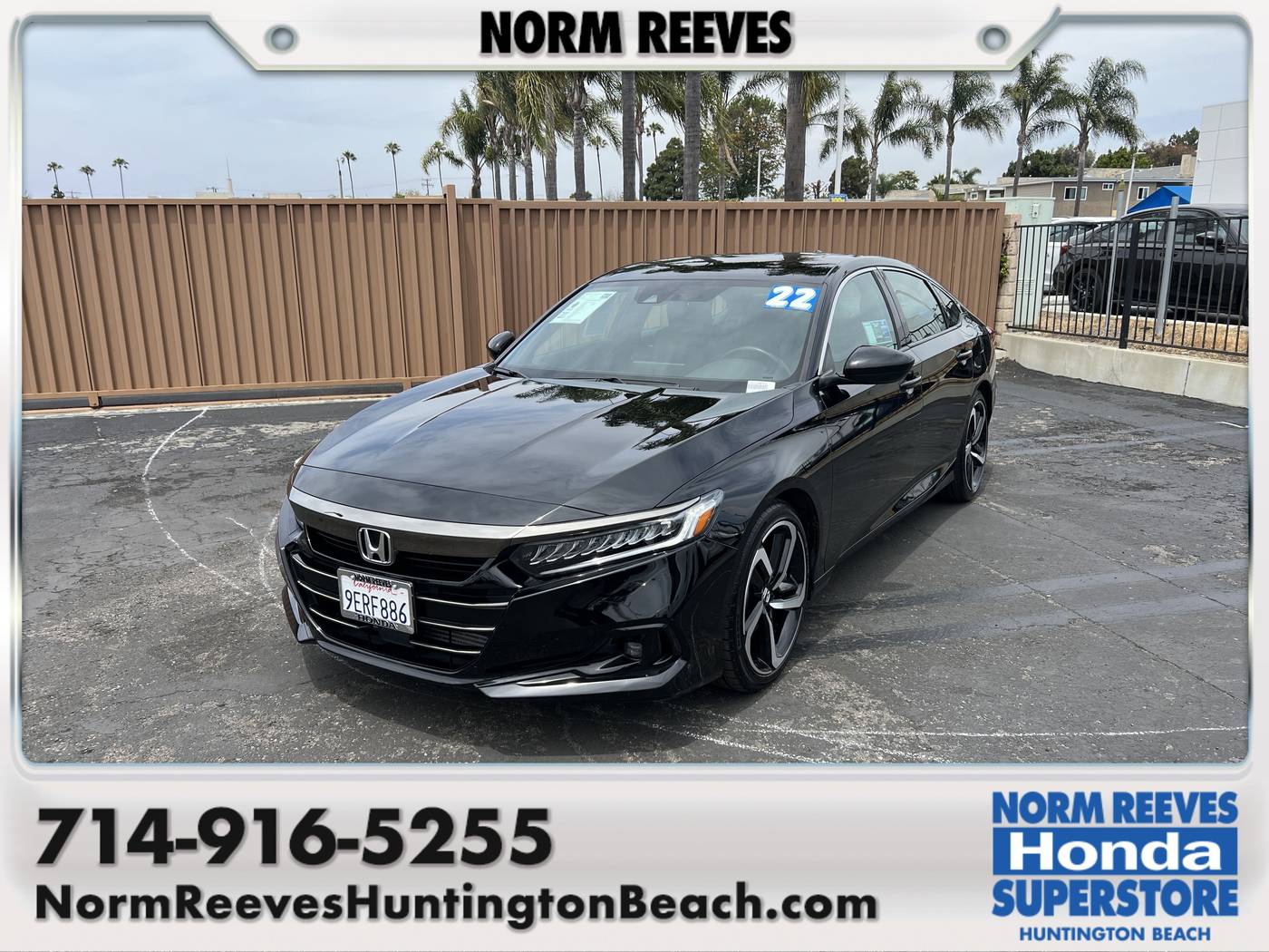 2022 Honda Accord Sport — Sedan — 28,627 mi — Huntington Beach, CA