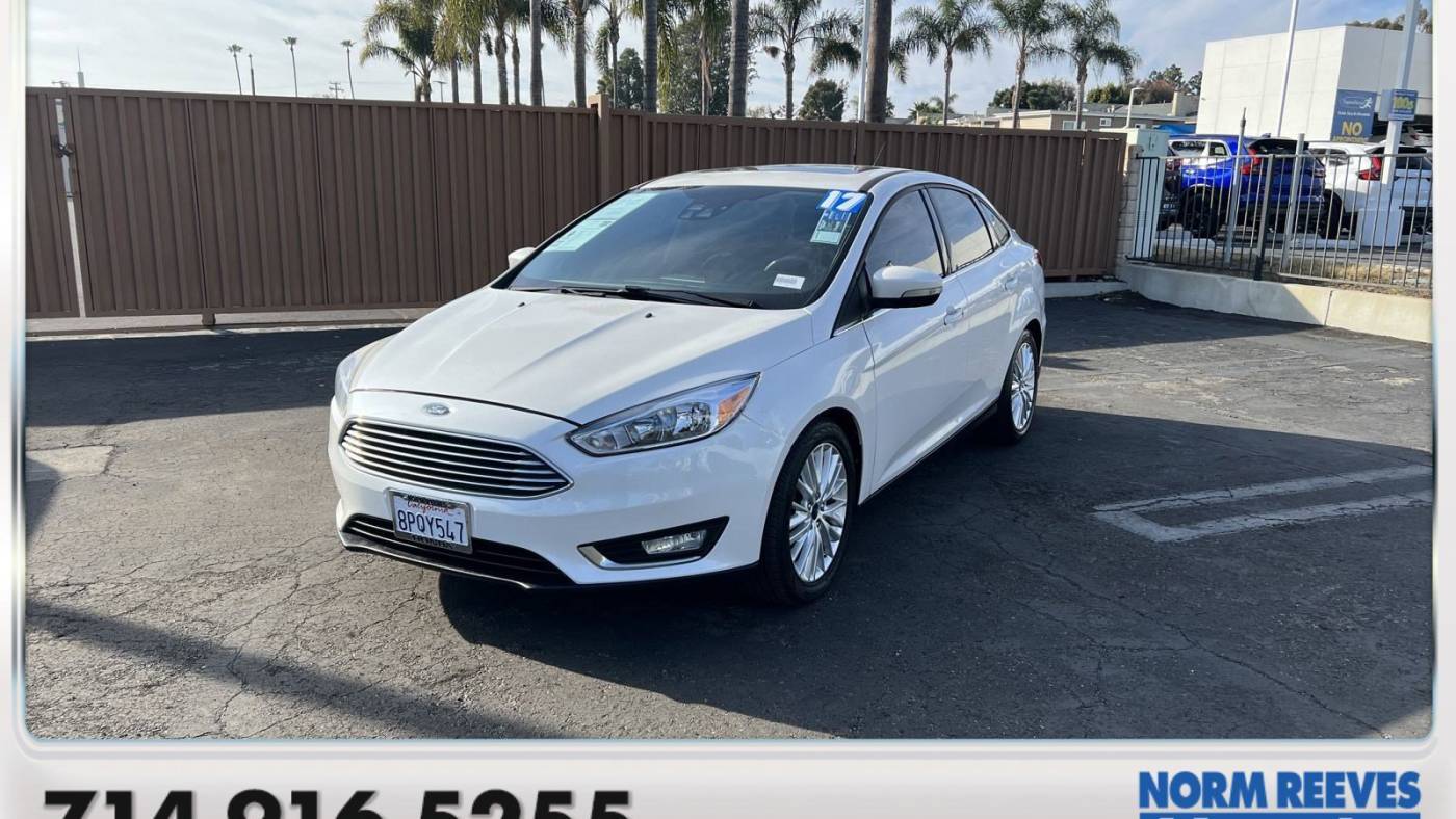 2017 Ford Focus Titanium — Sedan — 42,486 mi — Huntington Beach, CA