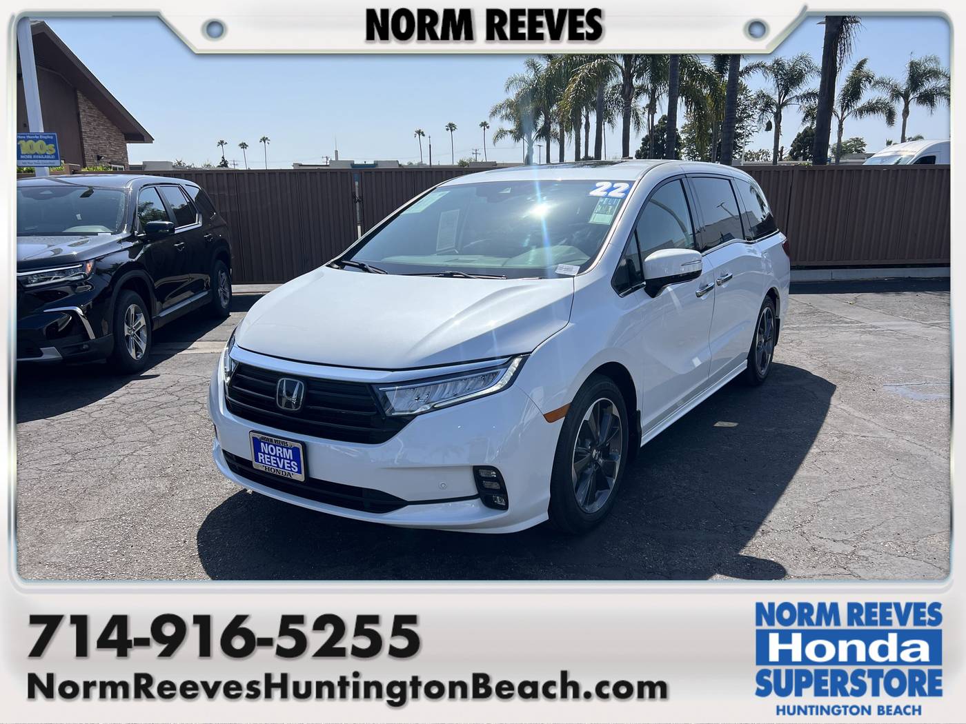2022 Honda Odyssey Elite — Minivan — 32,761 mi — Huntington Beach, CA