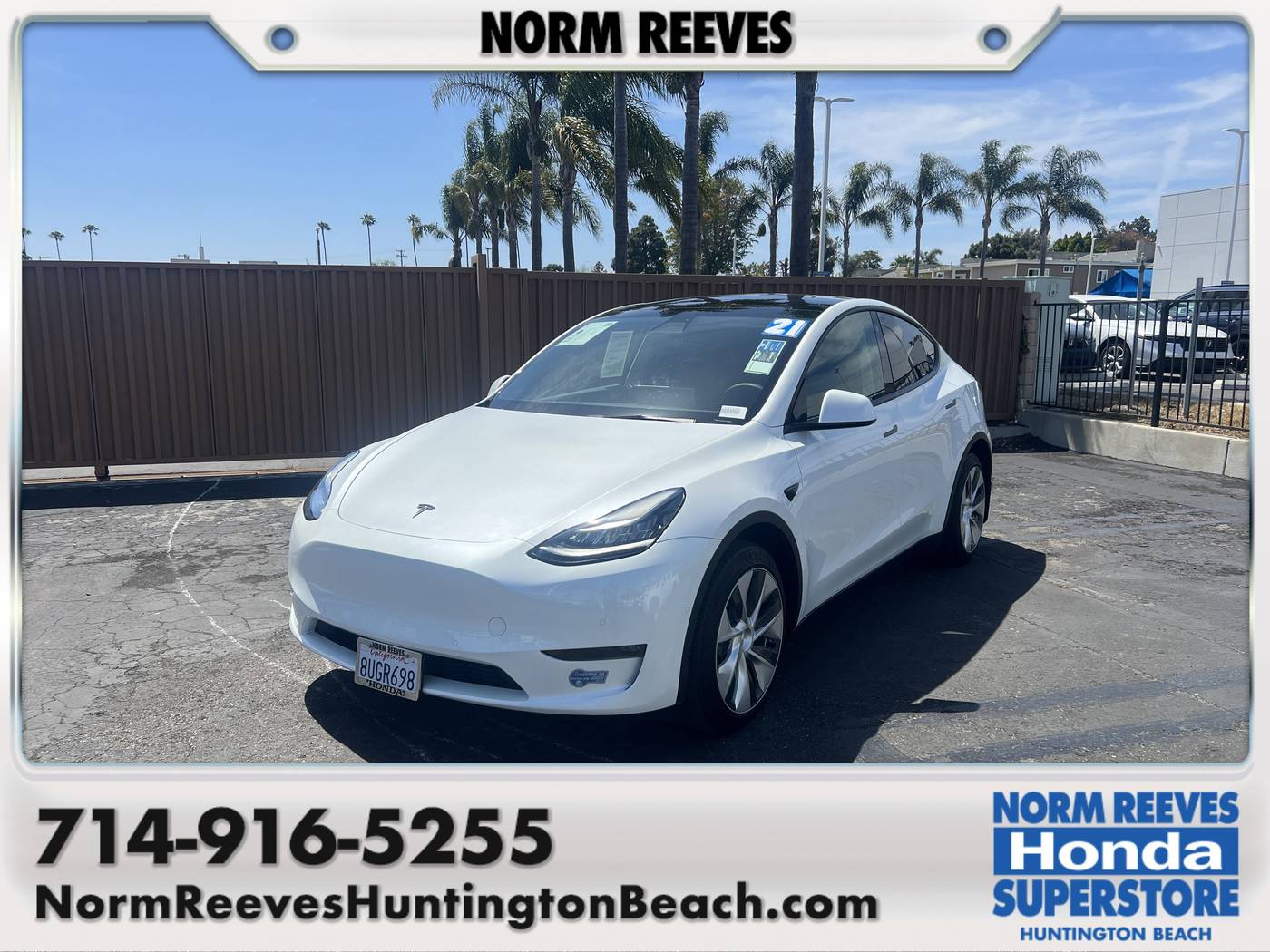2021 Tesla Model Y Long Range — SUV — 52,517 mi — Huntington Beach, CA
