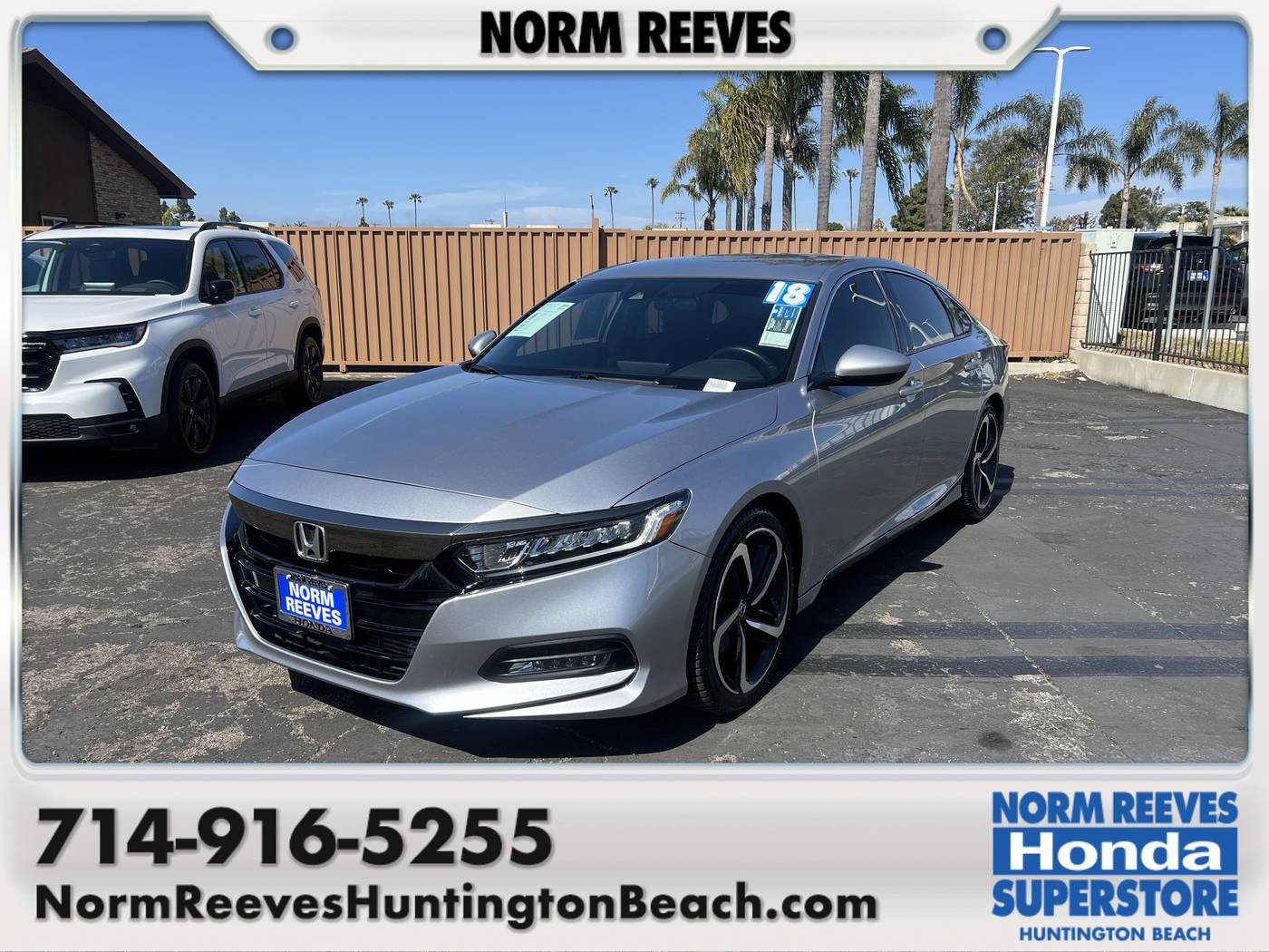 2018 Honda Accord Sport — Sedan — 43,752 mi — Huntington Beach, CA