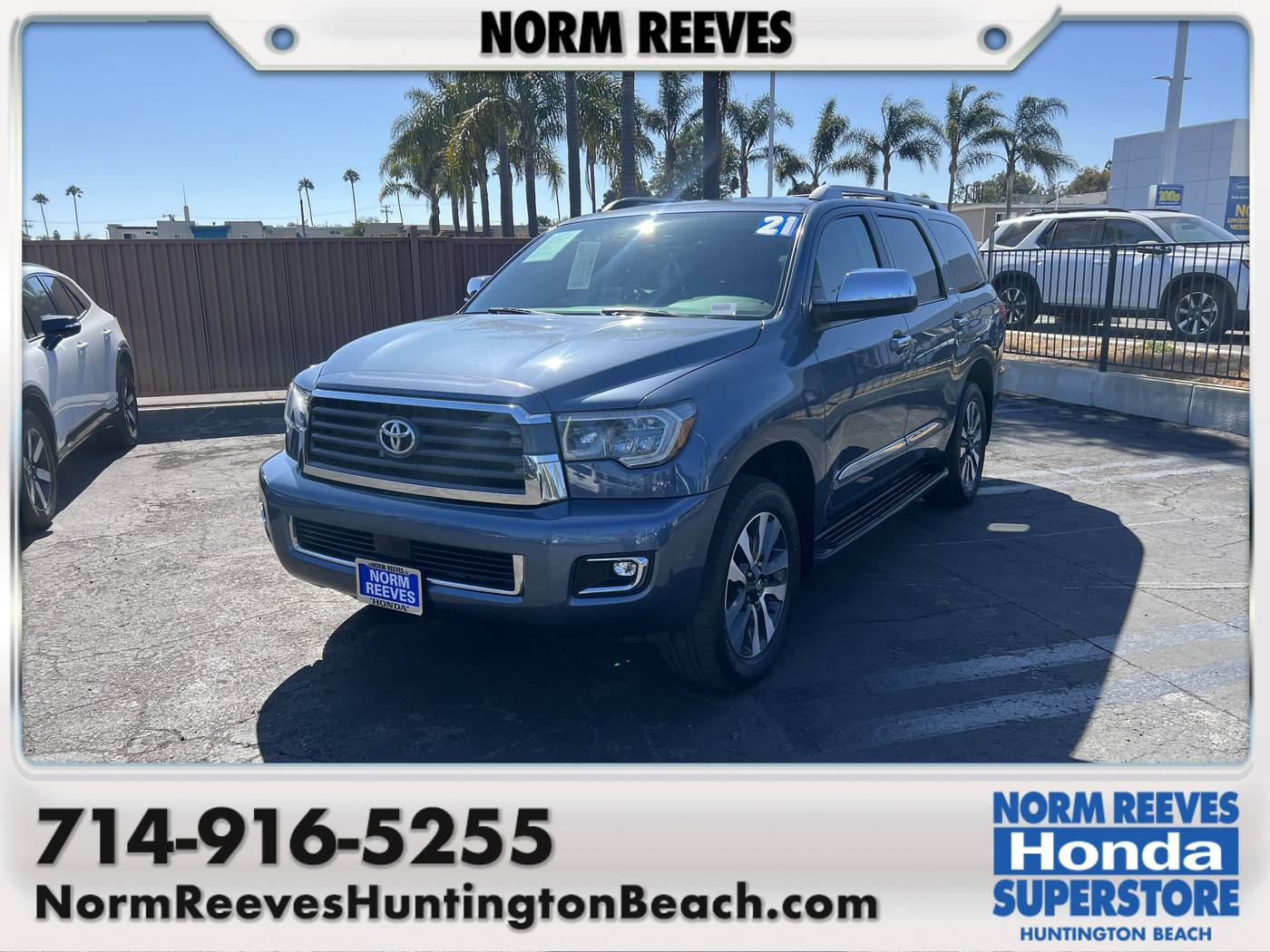 2021 Toyota Sequoia Limited — SUV — 33,758 mi — Huntington Beach, CA