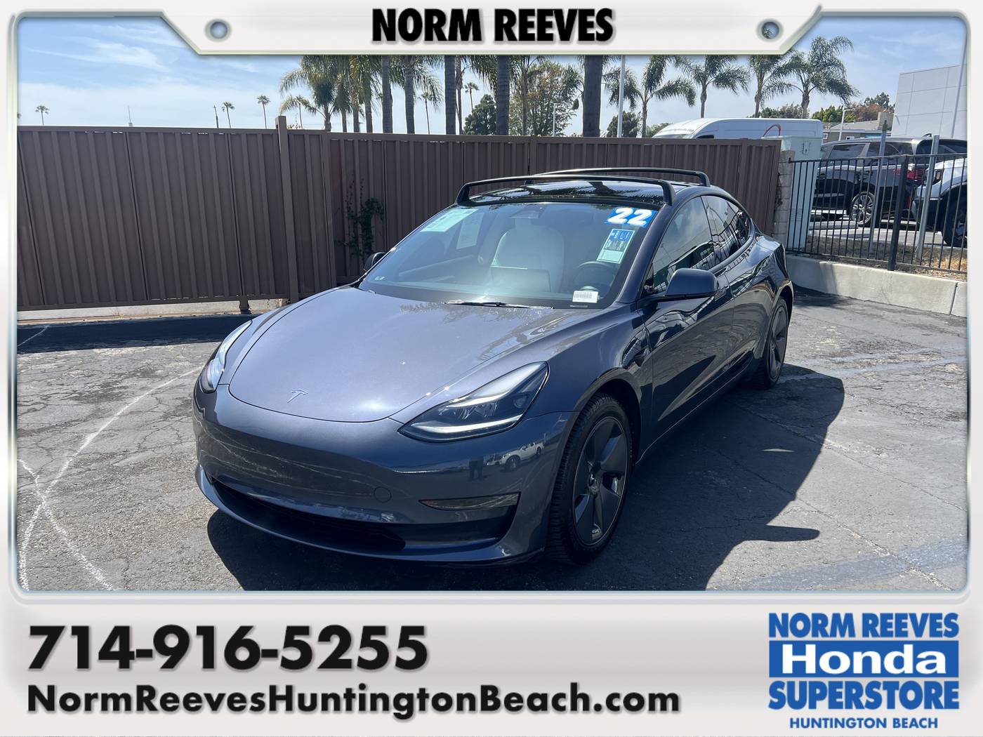 2022 Tesla Model 3 Standard Range Plus — Sedan — 25,866 mi — Huntington Beach, CA