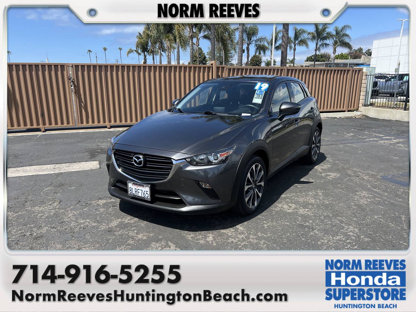 2019 Mazda CX-3 Touring — SUV — 53,560 mi — Huntington Beach, CA