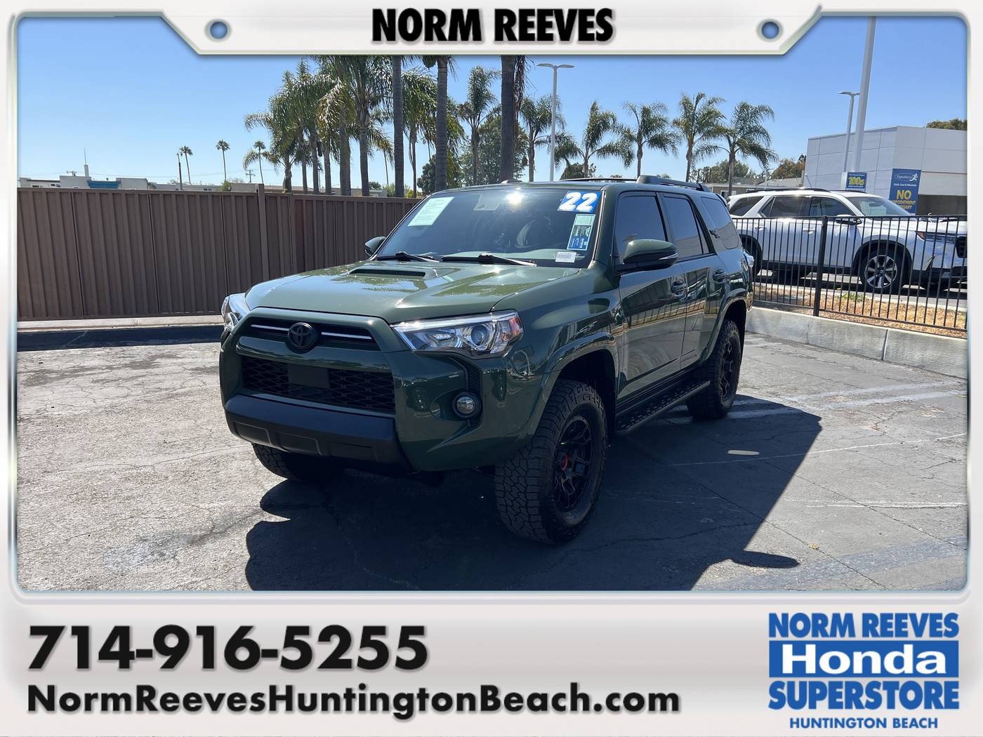 2022 Toyota 4Runner TRD Off Road Premium — SUV — 37,513 mi — Huntington Beach, CA