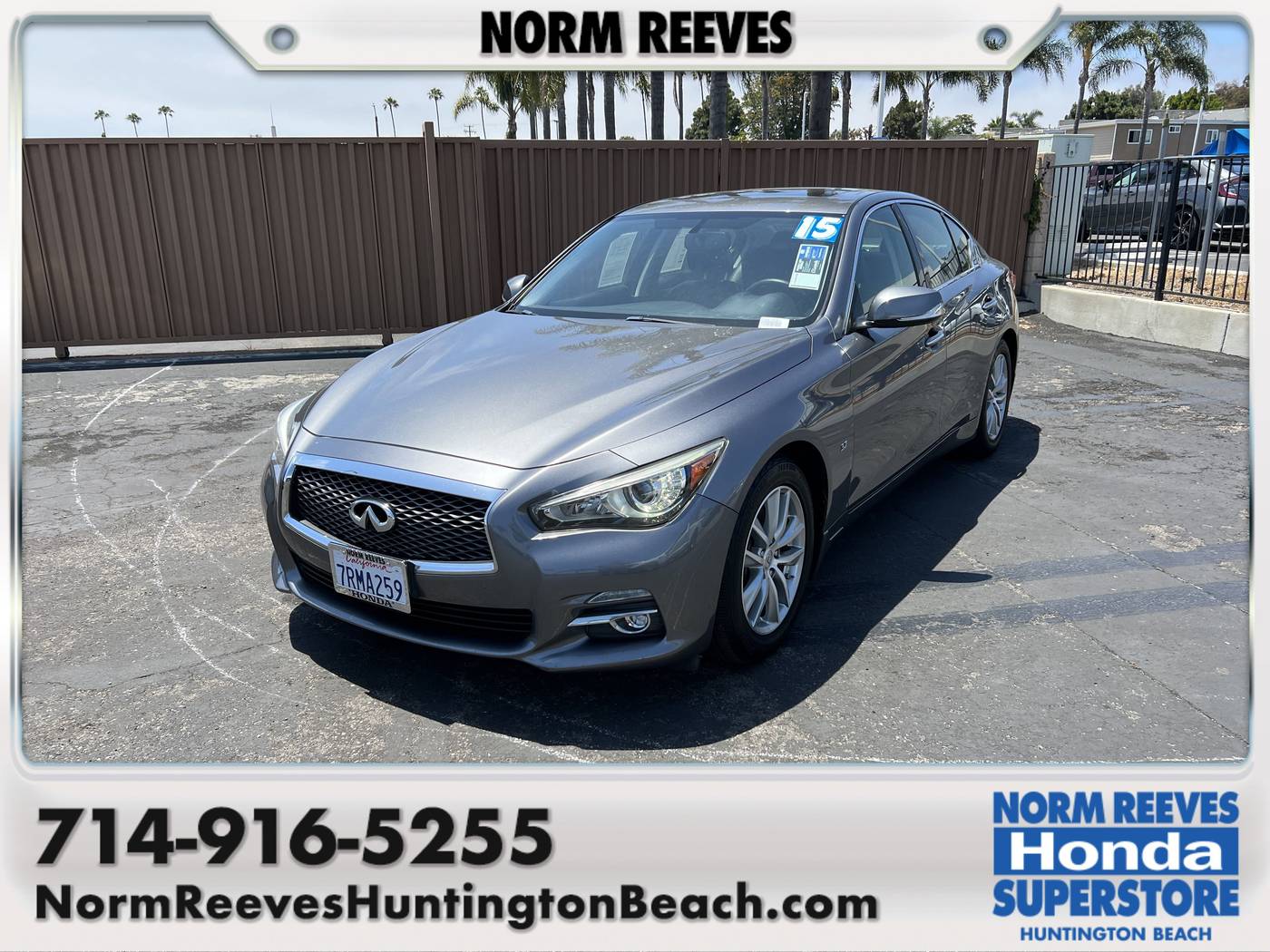 2015 INFINITI Q50 Premium — Sedan — 108,997 mi — Huntington Beach, CA