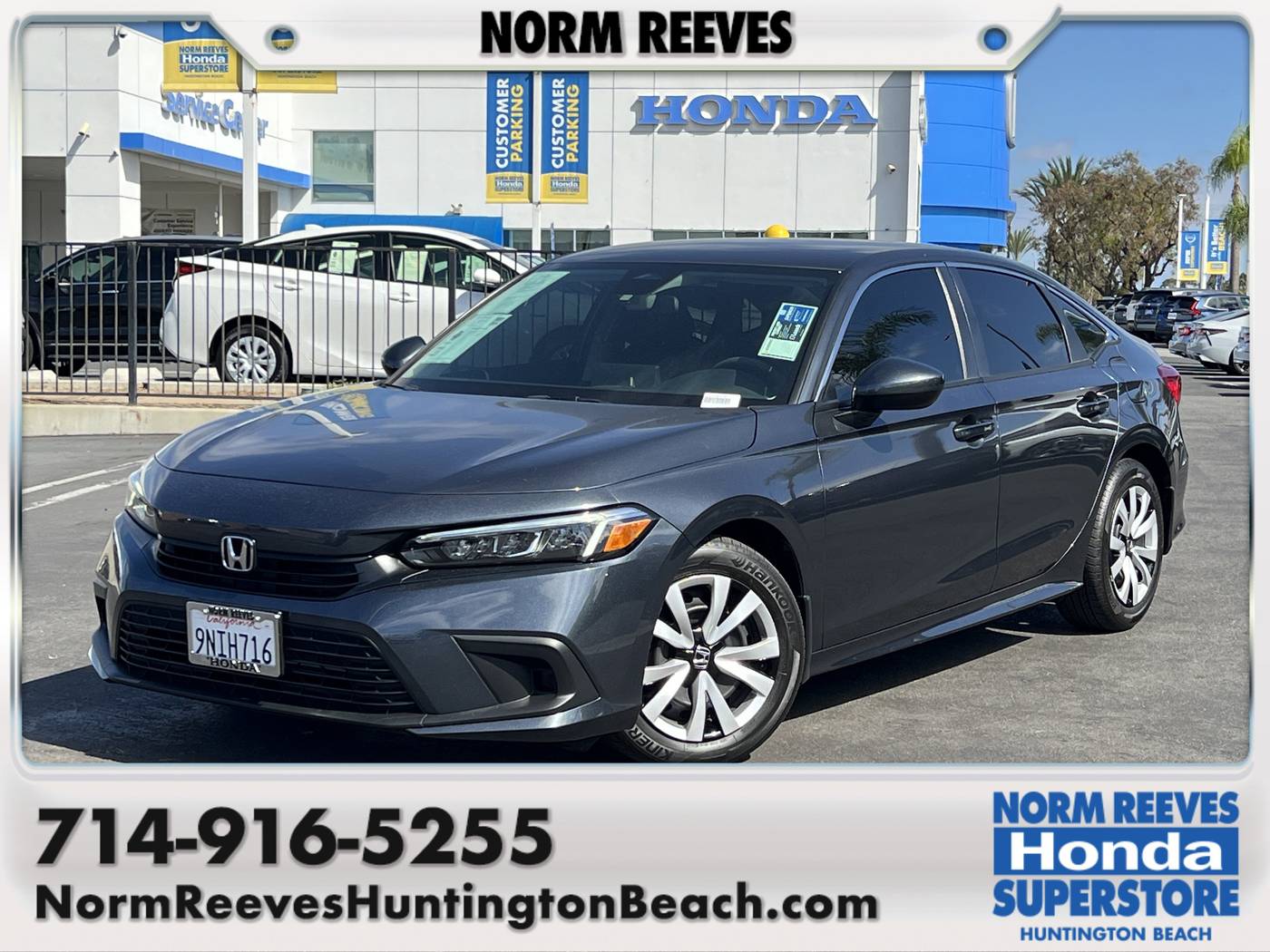 2024 Honda Civic LX — Sedan — 18,817 mi — Huntington Beach, CA